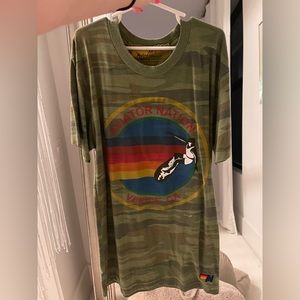 XS Camo Aviator Nation tee